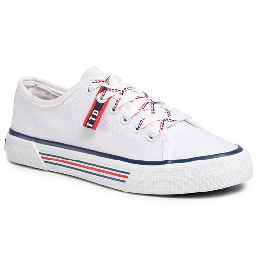 Tenisówki TOM TAILOR - 8095305 White 40 eobuwie.pl