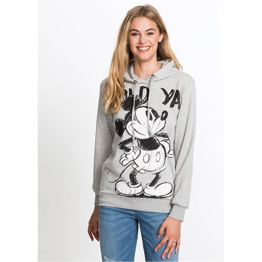 Bluza z kapturem i nadrukiem Myszki Minnie