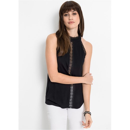 Bluzka damska Bonprix z dekoltem choker