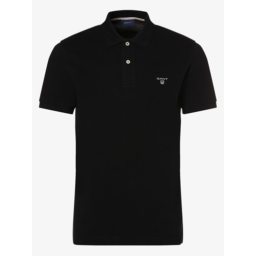 Gant - Męska koszulka polo, czarny Gant XXXL vangraaf