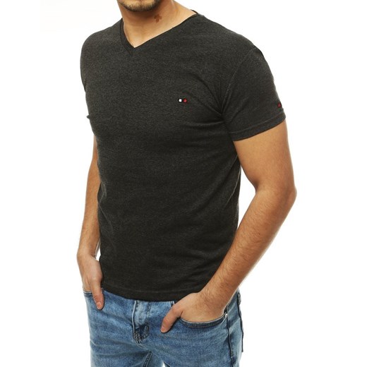 T-shirt męski Dstreet bez wzorów