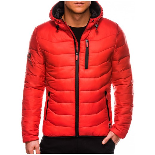 Kurtka męska Ombre Clothing gładka
