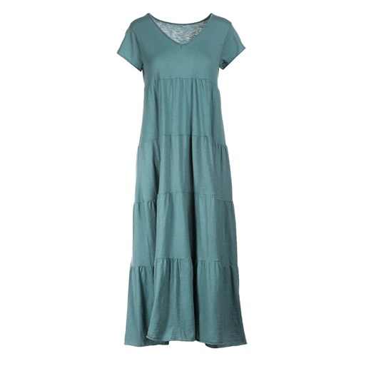 Sukienka Born2be oversize z dekoltem w serek na lato dzienna