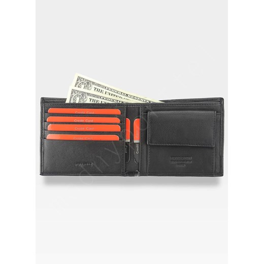 Mały Cienki Portfel Męski Pierre Cardin Skórzany Tilak34 8824 Pierre Cardin uniwersalny ModnyPortfel