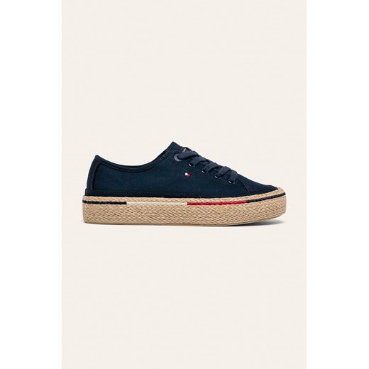 Espadryle damskie Tommy Hilfiger wiązane na platformie