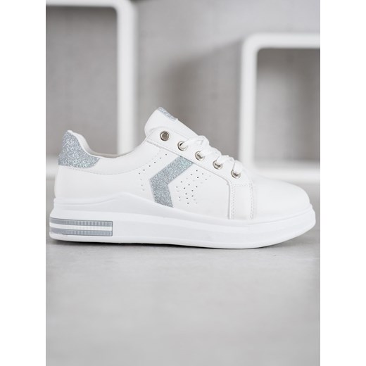 SNEAKERSY Z BROKATOWYMI WSTAWKAMI CzasNaButy 40 czasnabuty.pl