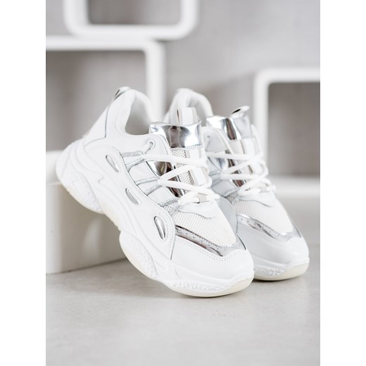 BIAŁE SNEAKERSY Z EKO SKÓRY CzasNaButy 40 czasnabuty.pl