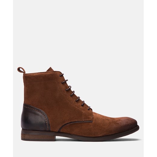 Buty zimowe męskie Kazar z zamszu