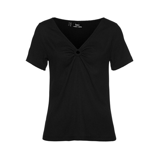 Shirt z marszczeniem | bonprix