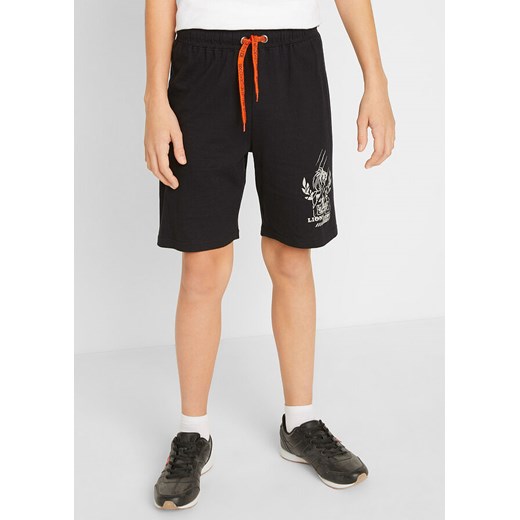 Spodenki shirtowe chłopięce (2 pary) | bonprix