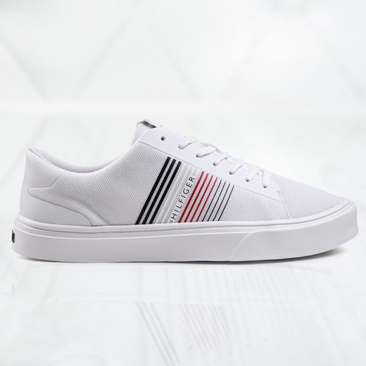 Tommy Hilfiger Lightweight Stripes Knit Sneakers M0FM02836YBR Tommy Hilfiger 43 Sneakers.pl