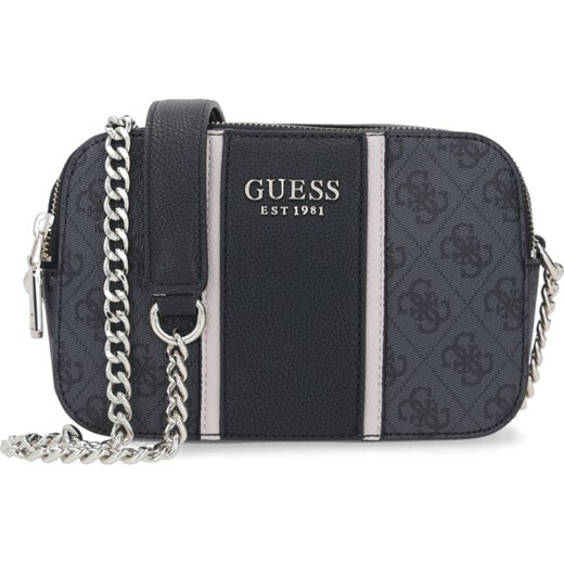 Listonoszka Guess elegancka z nadrukiem na ramię
