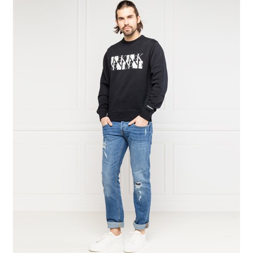 Bluza męska Calvin Klein z napisami młodzieżowa