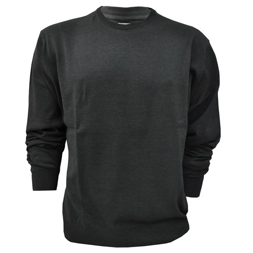 Sweter męski 1330 folstop czarny akryl