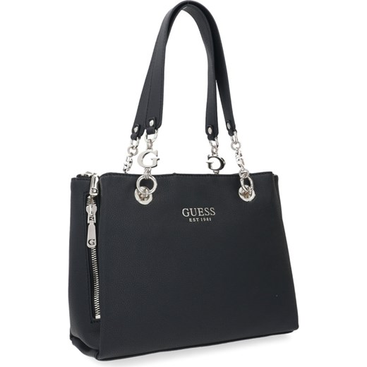 Shopper bag Guess elegancka na ramię duża