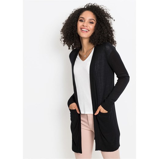 Długi sweter bez zapięcia | bonprix Bonprix 40/42 bonprix