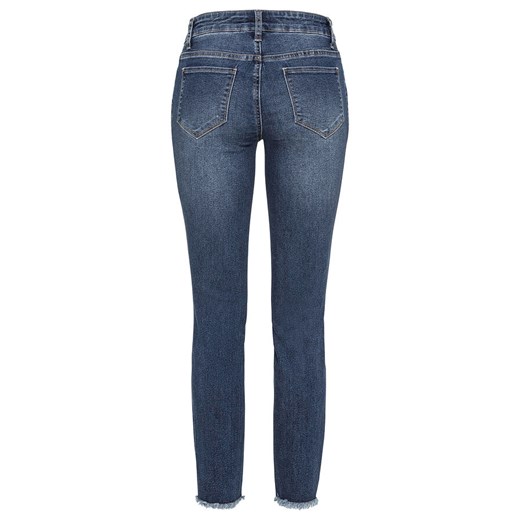 Dżinsy SKINNY z haftem | bonprix Bonprix 42 bonprix