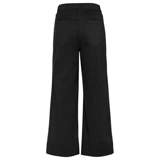 Spodnie ze stretchem 7/8, szerokie nogawki | bonprix Bonprix 38 bonprix