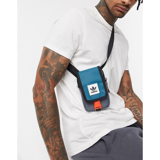 adidas Originals – Szara mała torba podróżna-Czarny No Size Asos Poland
