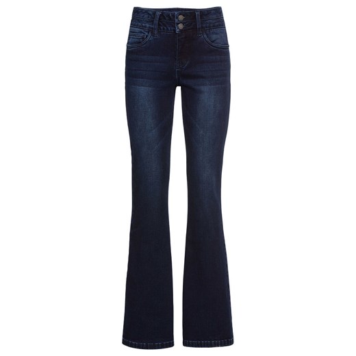 Dżinsy ze stretchem i efektem SHAPE, Bootcut | bonprix Bonprix 34 bonprix
