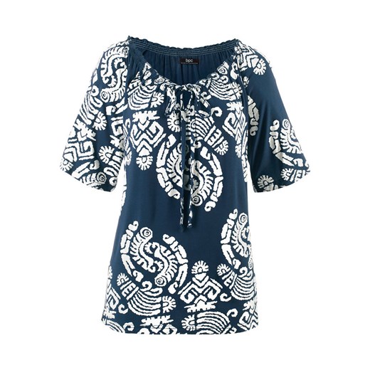 Tunika shirtowa, krótki rękaw | bonprix Bonprix 36/38 bonprix