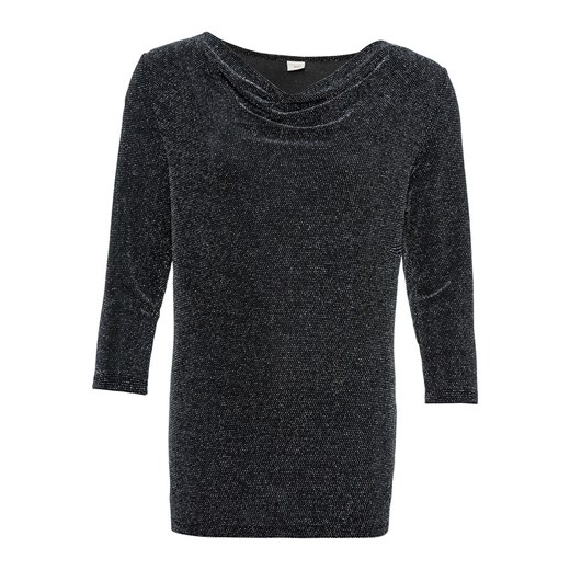 Shirt z nitką lureksową | bonprix Bonprix 52/54 bonprix