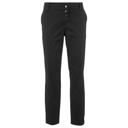 Spodnie chino "papertouch" z wygodnym paskiem | bonprix Bonprix 38 bonprix