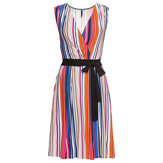 Sukienka shirtowa kopertowa | bonprix Bonprix 48/50 bonprix