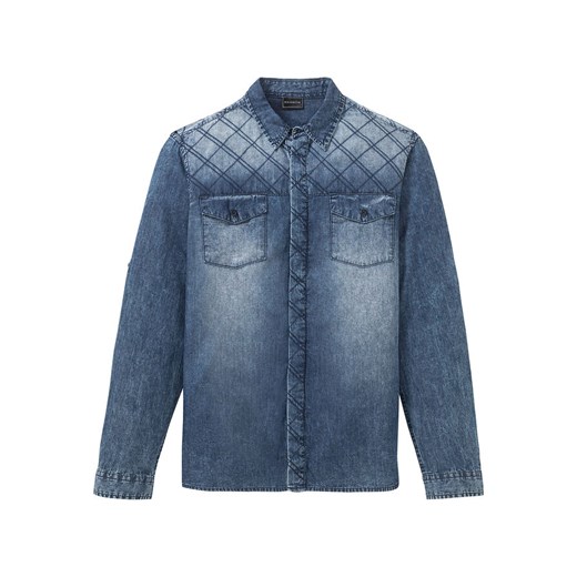 Koszula dżinsowa Slim Fit, długi rękaw | bonprix Bonprix 43/44 (XL) bonprix