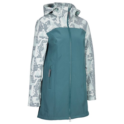 Kurtka softshell z nadrukiem | bonprix Bonprix 52 bonprix