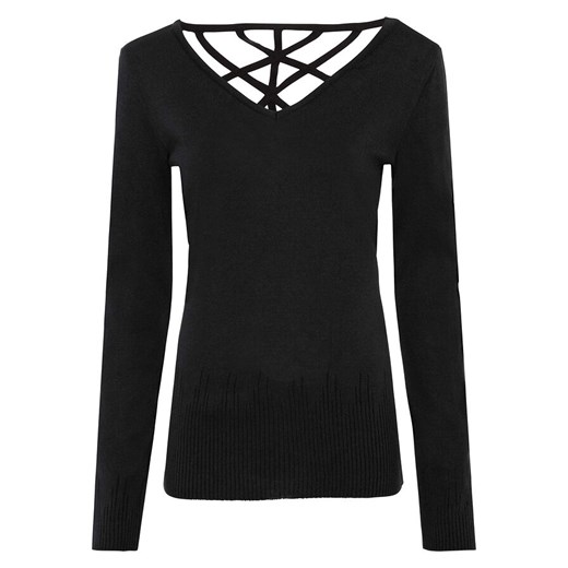 Sweter z perełkami | bonprix Bonprix 32/34 bonprix