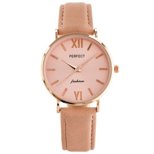 ZEGAREK DAMSKI PERFECT A3061 (zp883b) - pink IPS PLATING Perfect uniwersalny timeup.pl