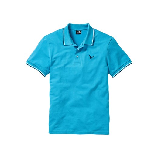 Shirt polo z bawełny pique | bonprix Bonprix 52/54 (L) bonprix