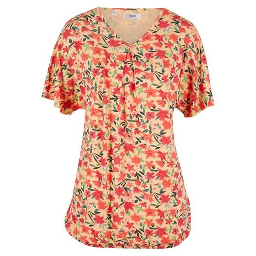 T-shirt z dekoltem w serek | bonprix Bonprix 44/46 bonprix