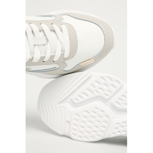 Buty sportowe damskie Trussardi Jeans skórzane na platformie