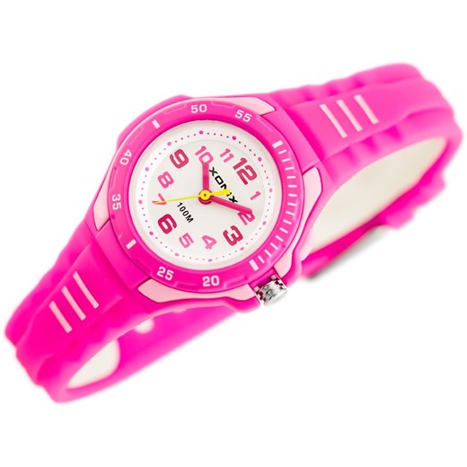ZEGAREK DAMSKI XONIX WV-004 - WODOSZCZELNY Z ILUMINATOREM (zk540d) - Różowy Xonix TAYMA