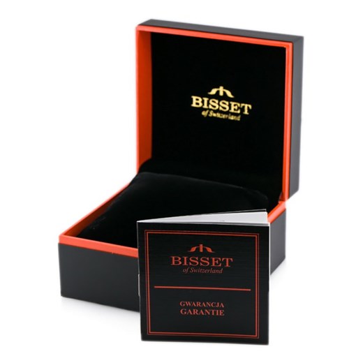 ZEGAREK DAMSKI BISSET BSAE79 (zb570a) - Czarny || Srebrny Bisset TAYMA