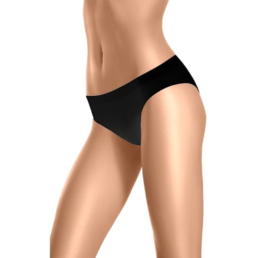 Majtki Bezszwowe Bawełniane Mini Bikini Cotton, Black, M Gatta S Gatta