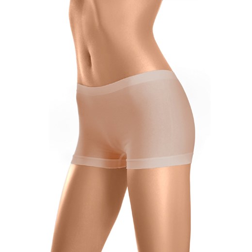 Szorty Bawełniane Bezszwowe Short Cotton, Light Nude, S Gatta S Gatta