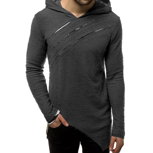 OZONEE A/1231 BLUZA MĘSKA SZARA L wyprzedaż ozonee.pl