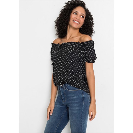 Shirt z dekoltem carmen | bonprix Bonprix 52/54 bonprix