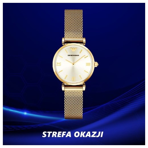 Emporio Armani Gianni T-Bar AR1957 |⌚PRODUKT ORYGINALNY Ⓡ - NAJLEPSZA CENA ✔ | Emporio Armani Zegarkinareke.pl