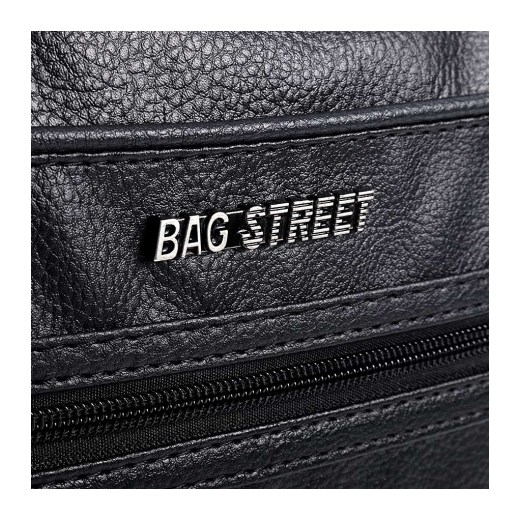 Czarna modna raportówka męska listonoszka bag street - bag street Bag Street GENTLE-MAN