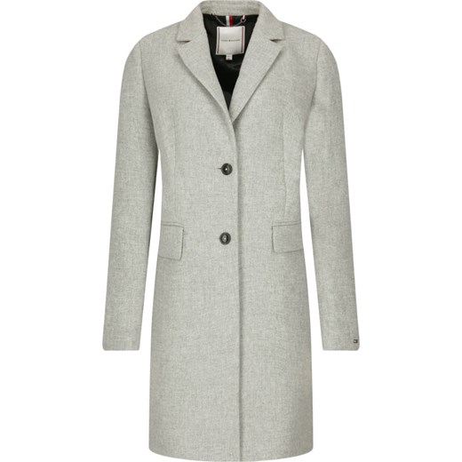 Tommy Hilfiger Wełniany płaszcz | z dodatkiem kaszmiru Tommy Hilfiger 36 Gomez Fashion Store