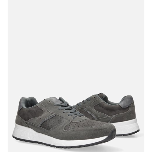 Szare buty sportowe sznurowane Casu US11025-3 Casu 45 Casu.pl