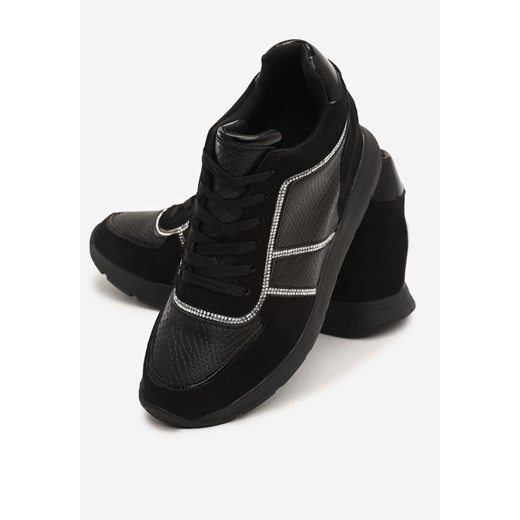 Czarne Sneakersy Come Of Age Renee 37 renee.pl okazja