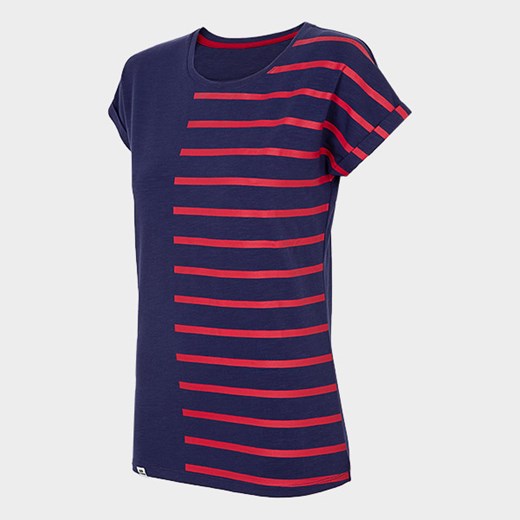 T-shirt damski Everhill TSD706 - granat allover Everhill S OUTHORN