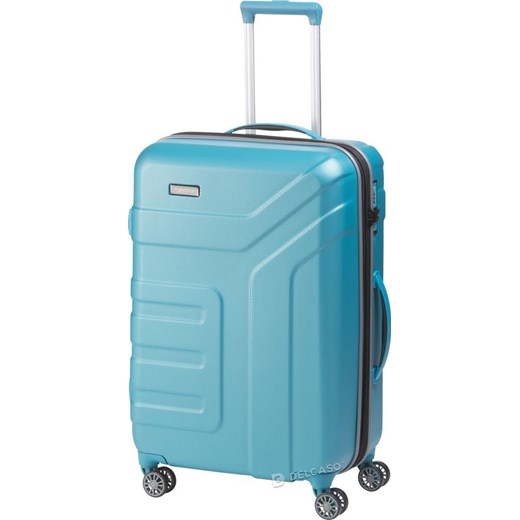 Walizka średnia poszerzana Travelite Vector 70 cm turkusowa Travelite uniwersalny Delcaso