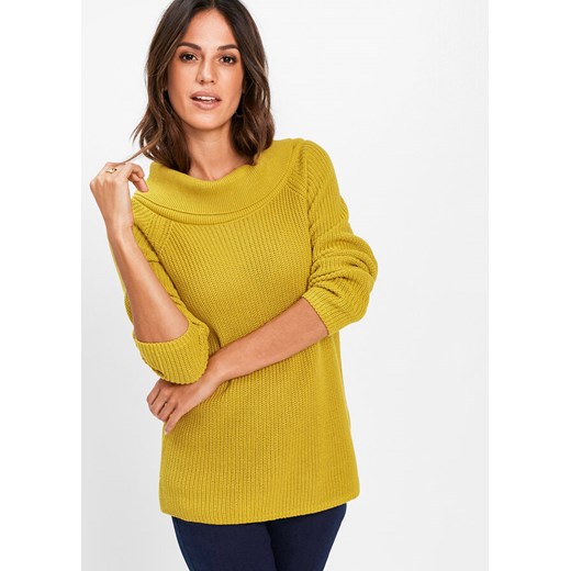 Sweter z szerokim golfem | bonprix Bonprix 44/46 bonprix