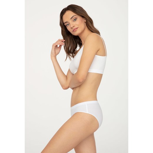 Majtki Cięte Laserowo Bikini Softi, White, Xl Gatta L Gatta